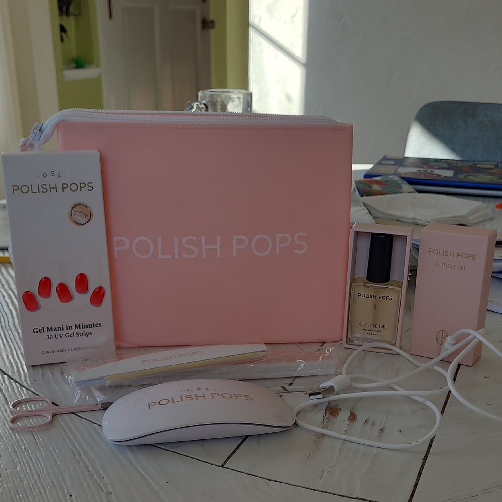 Polish Pops Starter Set And Sunset Punch Nails